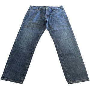 Lucky Brand 221 Straight Men's Blue Jean Pants, Size 38x32